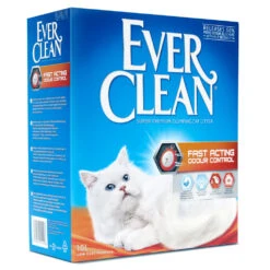 2x10l Ever Clean® Fast Acting Odour Control Klonterende Kattenbakvulling Kat