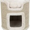 Trixie Krabton Ria Krabpaal Lichtgrijs/Natuur – 37X37X37 CM -Dieren Benodigdheden Winkel 1031x1200