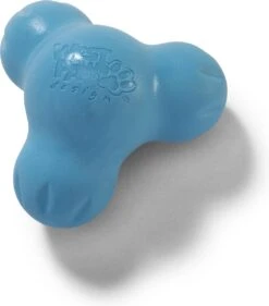 West Paw Tux Zogoflex – Extra Sterk & Vulbaar Speeltje Voor Honden – Kleur: Blauw, Maat: Small