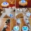 Ufo Huisdier Draaitafel Catching Training Slimme Speelgoed Vervangbare Veer Interactieve Cat Toy Smart Teaser Automatische Veer Teaser Kat Speelgoed -Dieren Benodigdheden Winkel 1061x1200
