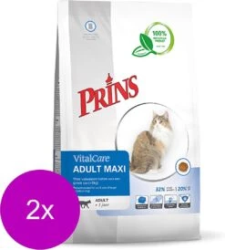 Prins VitalCare Adult Maxi – Gevogelte – Kattenvoer – 2 X 1.5 Kg