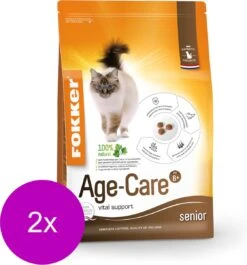 Fokker Cat Age-Care – Kattenvoer – 2 X Kip 2.5 Kg