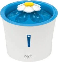 Cat-It Senses 3.0 Flower – Drinkfontein Kat – Wit/Blauw – 3 L