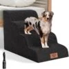 Hondentrap 4 Treden, Huisdierentrap Van Spons, Hondentrap Met Wasbare Hoes, Hondentrap Voor Kleine Honden En Katten, Hondentrap Voor Slaapbank – Met 1 Pluizenroller 1 Hondentrap 4 Treden, Huisdierentrap Van Spons, Hondentrap Met Wasbare Hoes, Hondentrap Voor Kleine Honden En Katten, Hondentrap Voor Slaapbank – Met 1 Pluizenroller -Dieren Benodigdheden Winkel 1159x1200