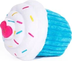 Zippy Paws ZP911 Cupcake Blue – Speelgoed Voor Dieren – Honden Speelgoed – Honden Knuffel – Honden Speeltje – Honden Speelgoed Knuffel – Hondenspeelgoed Piep – Hondenspeelgoed Bijten