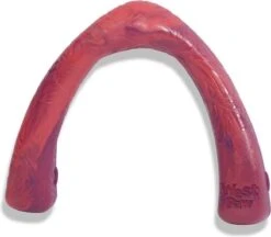 West Paw Seaflex™ Snorkl – Duurzaam Hondenspeelgoed – Voor Energieke Honden – In Roze, Groen En Blauw – Ideaal Voor Trekspel – Snorkl Hibiscus Roze