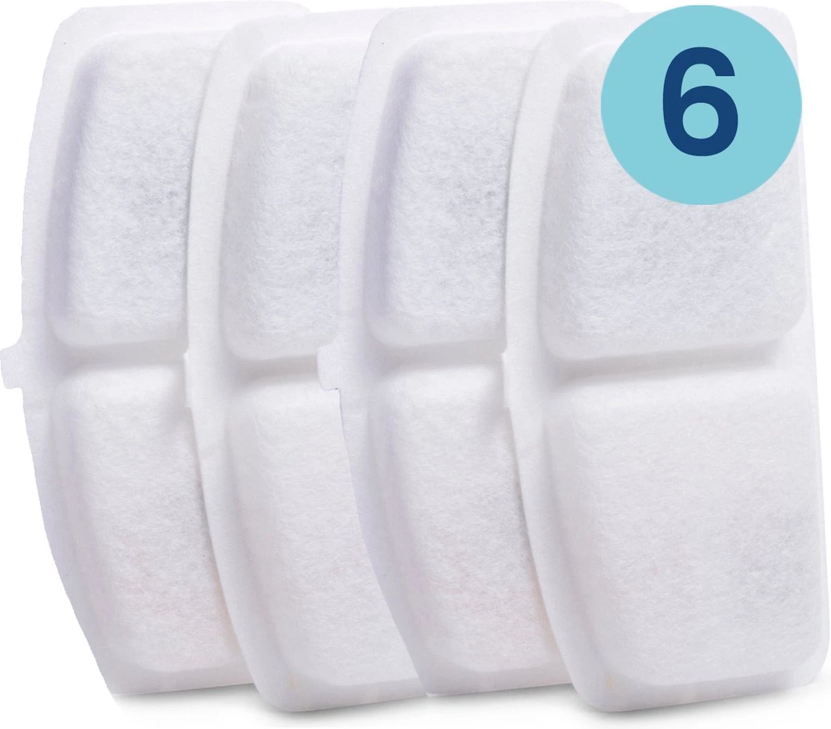 Gologi Filters Drinkfontein – Filter Navulling – Smart Drinkfontein – 6 Stuks 3 Gologi Filters Drinkfontein – Filter Navulling – Smart Drinkfontein – 6 Stuks