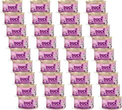 Edgard & Cooper Edgard&Cooper Kitten Chunks 85 G – Kattenvoer – 36 X Eend&Kip