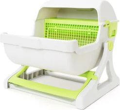 Eyzo Zelfreinigende Kattenbak Lime Groen – 50x50x46 Cm – Toilet Voor Katten