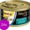 Gimpet ShinyCat – Kip/Garnaal – Kattenvoer – 24 X 70 G -Dieren Benodigdheden Winkel 1200x1101