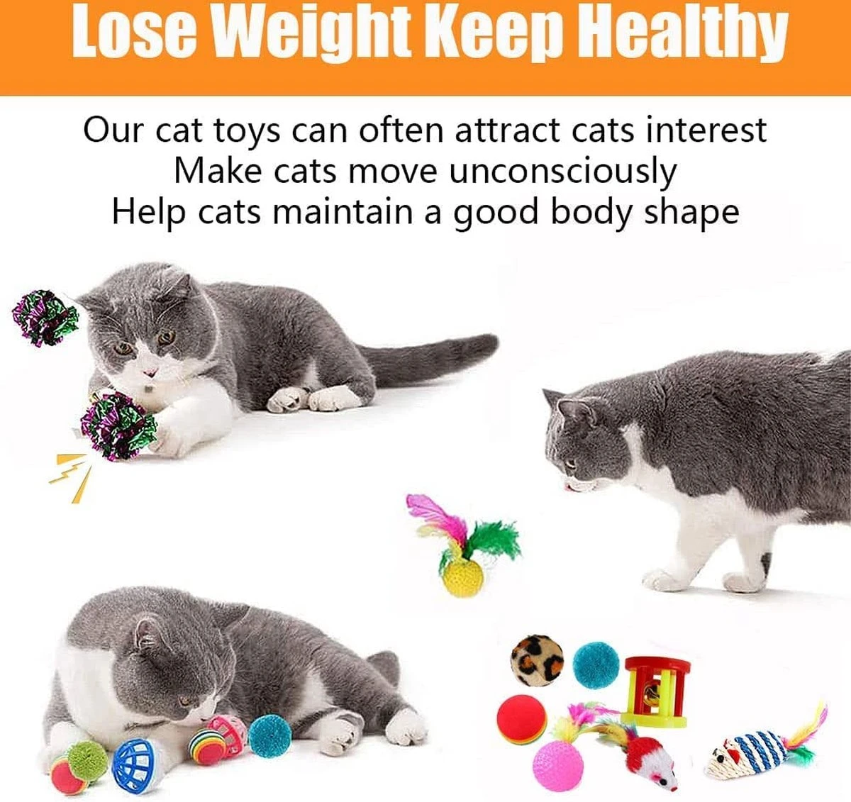 MONTKIARA 21-delige Kattenspeelgoedset Kattentunnel Interactief Kattenspeelgoed Voor Kittens Lentespeelgoed Kattenballen Speelgoedmuizen Voor Katten 3 MONTKIARA 21-delige Kattenspeelgoedset Kattentunnel Interactief Kattenspeelgoed Voor Kittens Lentespeelgoed Kattenballen Speelgoedmuizen Voor Katten