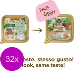 32x Stuzzy Kattenvoer Paté Kalf – Wortel 100 Gr