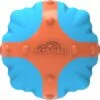 AFP Meta Ball – X-Bounce Ball – Hondenbal Rubber – Ideaal Apporteerspeeltje – Piepspeelgoed Hond – TPR-rubber – Blauw/Oranje – ø 6,3 Cm