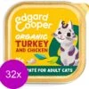 Edgard & Cooper Edgard&Cooper Adult Paté Organic 85 G – Kattenvoer – 32 X Kalkoen -Dieren Benodigdheden Winkel 1200x1159 2