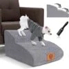 Hondentrap Voor Kleine Honden, 2 Treden Huisdiertrap, Sponstrap Voor Slaapbank, Antislip Oppervlak, Wasbaar, Verwijderbaar, Stuur 1 Pluizenroller -Dieren Benodigdheden Winkel 1200x1167