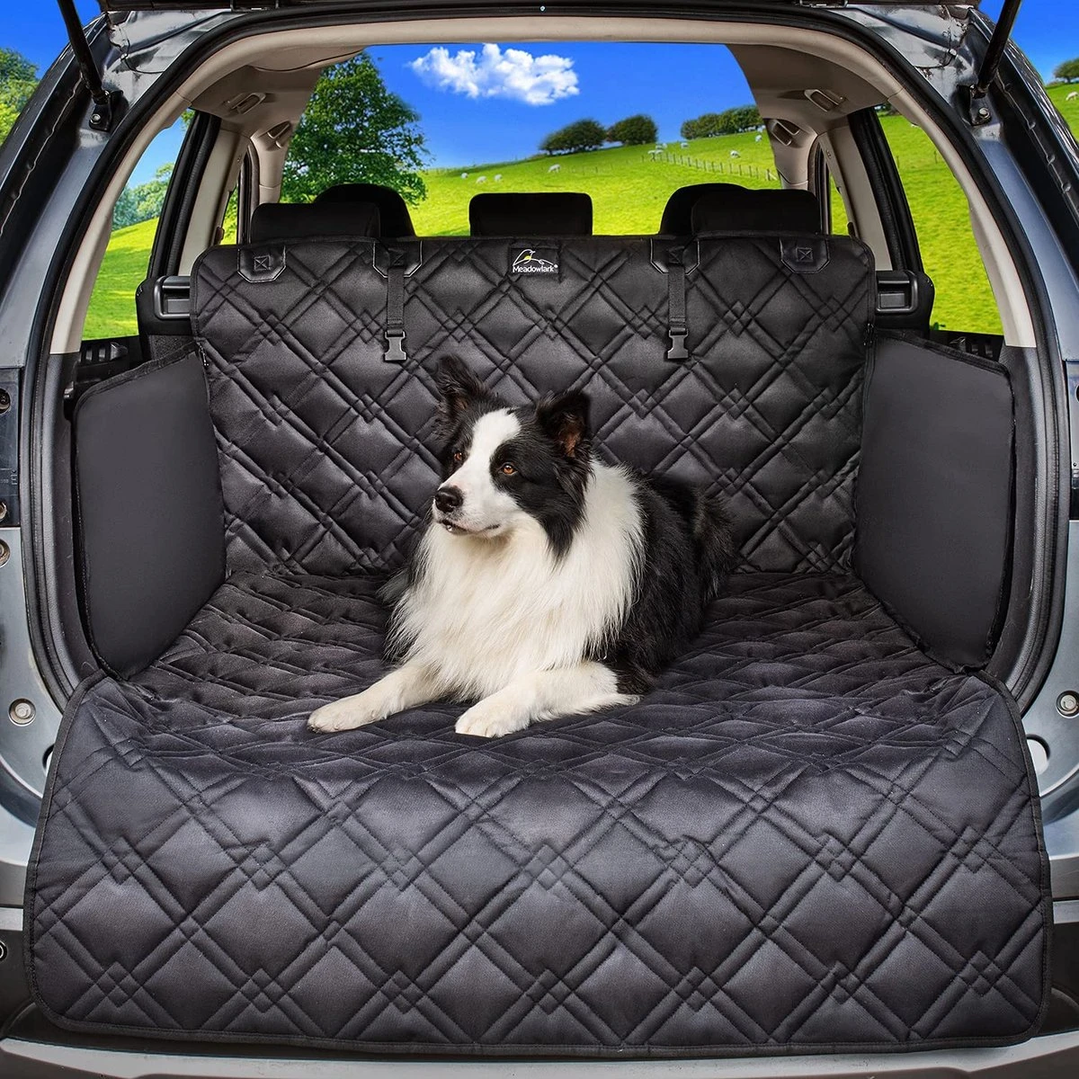 Meadowlark® Kofferbakbescherming Voor Honden – Waterdicht! Kofferbak Hondendeken Voor Auto, Combi, Bestelwagen & SUV, Kofferbakdeken Voor De Hond Met Zijbescherming En Bumperbescherming, Extra Sterk Gewatteerd! 3 Meadowlark® Kofferbakbescherming Voor Honden – Waterdicht! Kofferbak Hondendeken Voor Auto, Combi, Bestelwagen & SUV, Kofferbakdeken Voor De Hond Met Zijbescherming En Bumperbescherming, Extra Sterk Gewatteerd!