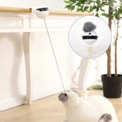 Elektrische Automatische Lifting Motion Kat Speelgoed – Interactieve – Puzzel Smart Pet Kat Teaser – Bal Pet Supply – Lifting Speelgoed