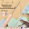 Laserpen – USB Oplaadbaar – 2-in-1 Kattenspeeltjes – Kattenhengel – 7 Verschillende Standen – Laserlampje Kat – Laser Pointer – Zaklamp -Dieren Benodigdheden Winkel 1200x1200 31