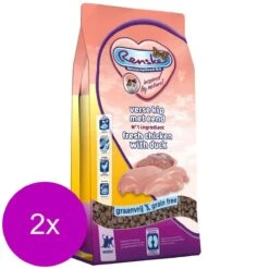 Renske Kat Senior Verse Kip&Eend – Kattenvoer – 2 X 1.5 Kg