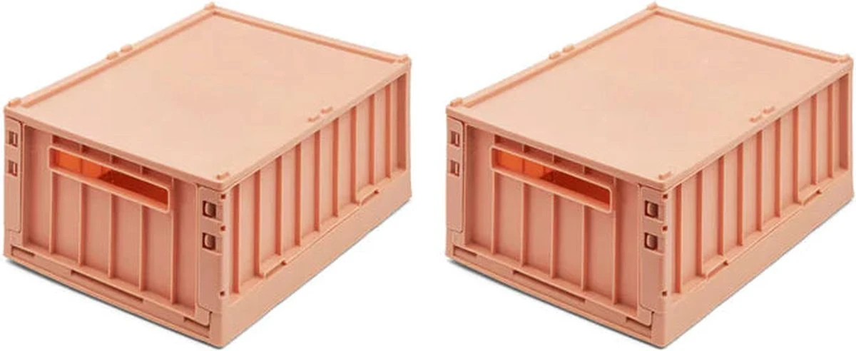 Liewood Kratjes Weston Met Deksel Medium – Tuscany Rose (set Van 2) 3 Liewood Kratjes Weston Met Deksel Medium – Tuscany Rose (set Van 2)