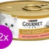 12x Gourmet Gold – Fijne Hapjes Zalm & Kip – Kattenvoer – 85g -Dieren Benodigdheden Winkel 1200x803