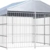 Medina Hondenkennel Voor Buiten Met Dak 300x300x200 Cm 2 Medina Hondenkennel Voor Buiten Met Dak 300x300x200 Cm -Dieren Benodigdheden Winkel 1200x847