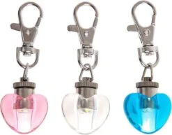 Flamingo Honden Lampje Blinki Heart – Roze – 2.5 X 1.5 X 7.5 Cm