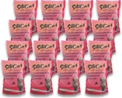 SiliCat – Silica Crystals Kattenbakvulling – 16x 3,8L Zakken