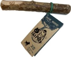 I & I Pets – Olive Wood – S – Olijfhout – Honden Kauwspeelgoed – Kauwhout – Kauwwortel – Natuurlijk