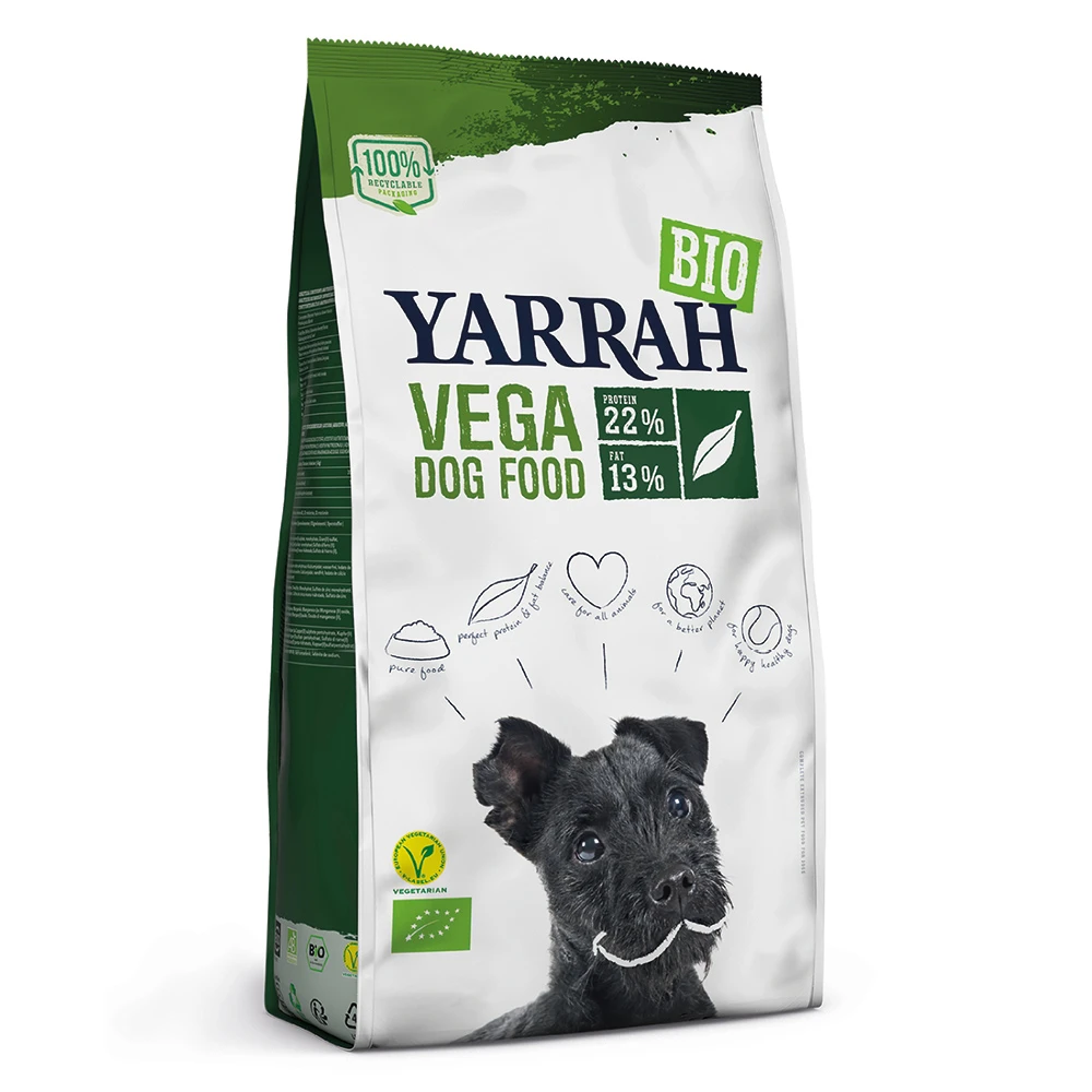 Yarrah Bio Biologisch Vegetarisch Hondenvoer – 10 Kg