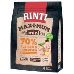 RINTI Max-I-Mum Mini Adult Kip Hondenvoer – 4 Kg