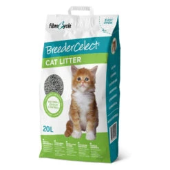 Breeder Celect Papieren Kattenbakvulling – 20 L