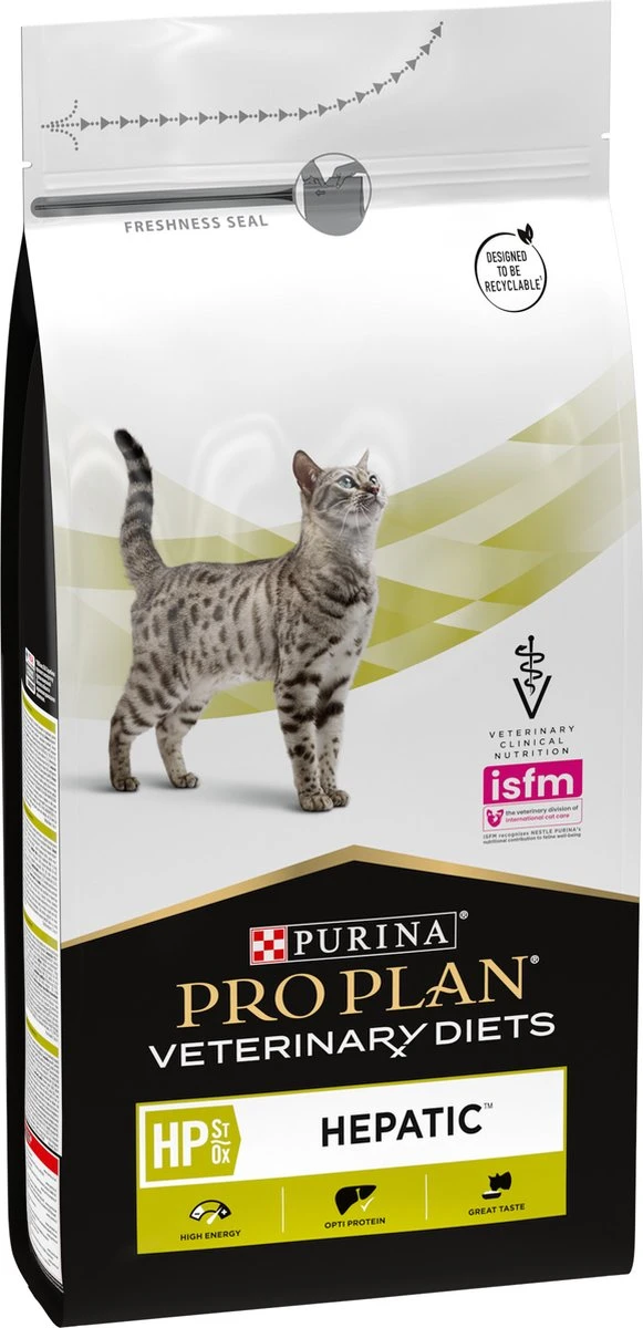 Purina Pro Plan Veterinary Diets Feline HP Hepatic Kattenvoer 1.5 Kg 3 Purina Pro Plan Veterinary Diets Feline HP Hepatic Kattenvoer 1.5 Kg
