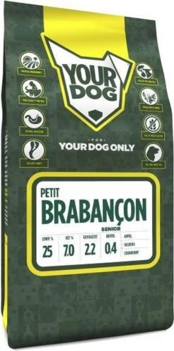 Senior 3 Kg Yourdog Petit BrabanÇon Hondenvoer