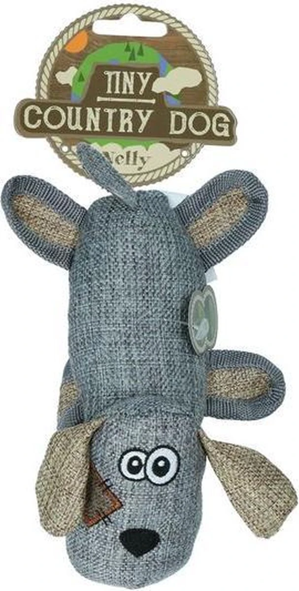 Country Dog Tiny Nelly – Honden Speelgoed – Honden Speeltje Met Piepgeluid – Speeltje Met Krakend Materiaal – Honden Knuffel Gemaakt Van Duurzame Materialen – Dubbel Gestikt – Extra Lagen – Voor Trek Spelletjes Of Apporteren – Grijs/Blauw – 24cm 3 Country Dog Tiny Nelly – Honden Speelgoed – Honden Speeltje Met Piepgeluid – Speeltje Met Krakend Materiaal – Honden Knuffel Gemaakt Van Duurzame Materialen – Dubbel Gestikt – Extra Lagen – Voor Trek Spelletjes Of Apporteren – Grijs/Blauw – 24cm