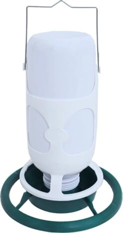 Fauna Flesautomaat Met Plastic Pot Groen/wit, 1 Liter