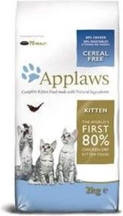 Applaws Gaanvrij Kitten – Kip – Kattenvoer – 400 G