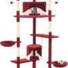 VidaXL Kattenkrabpaal Met Sisal Krabpalen 203 Cm Rood En Wit 1 VidaXL Kattenkrabpaal Met Sisal Krabpalen 203 Cm Rood En Wit -Dieren Benodigdheden Winkel 708x1200