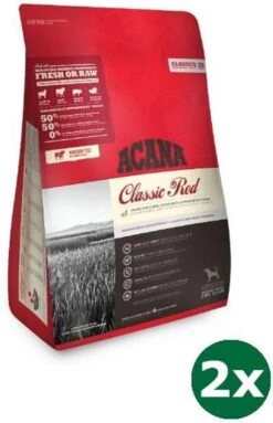 2×2 Kg Acana Classics Classic Red Hondenvoer