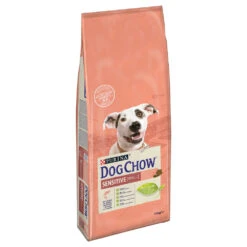 2x14kg Adult Sensitive Zalm Dog Chow Hondenvoer