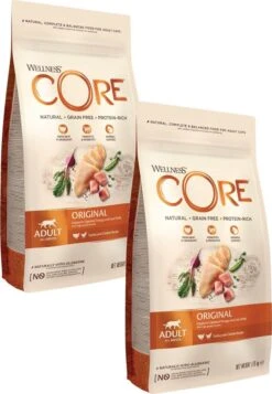 Wellness Core Grain Free Cat Original Kalkoen&Kip – Kattenvoer – 2 X 1.75 Kg