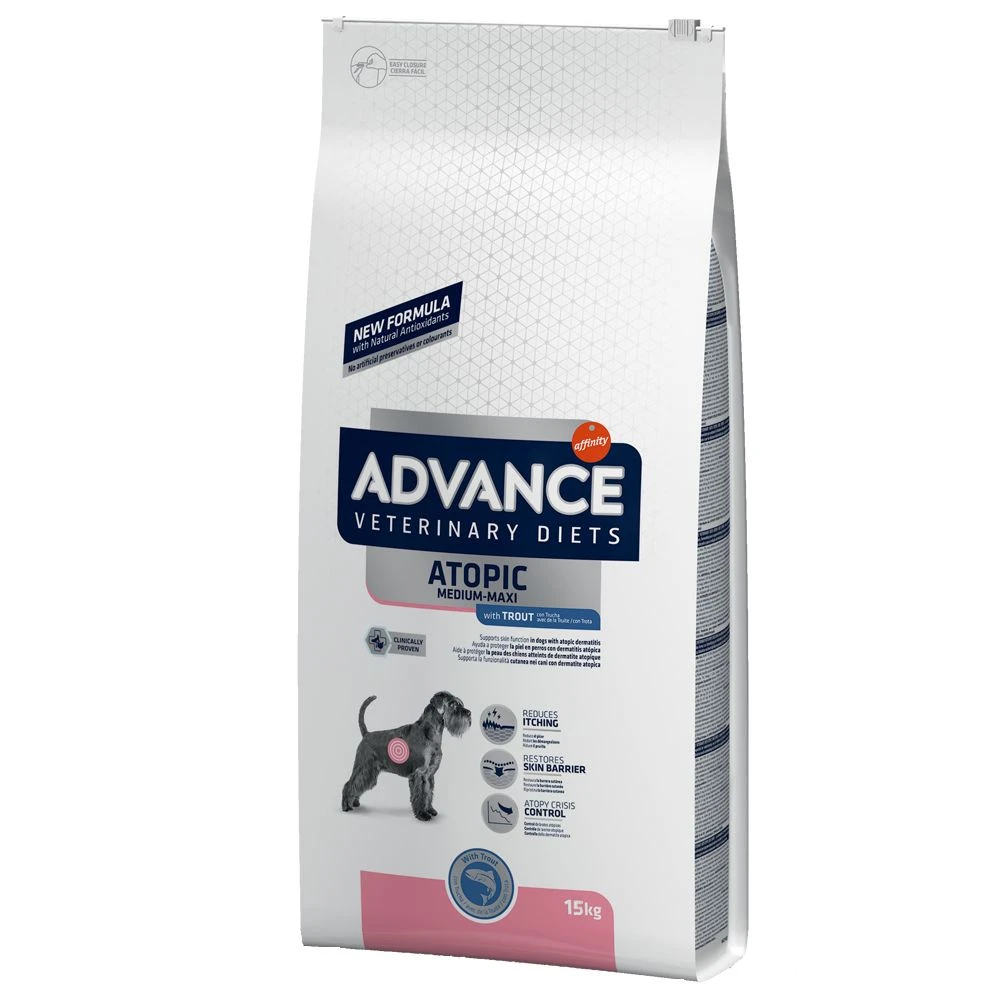 15kg Atopic Met Forel Advance Veterinary Hondenvoer 3 15kg Atopic Met Forel Advance Veterinary Hondenvoer