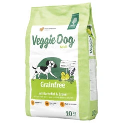 10kg VeggieDog Graanvrij Green Petfood Hondenvoer
