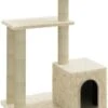 La Dolce Vita – Kattenmeubel Met Sisal Krabpalen 71 Cm Crèmekleurig -Dieren Benodigdheden Winkel 852x1200