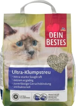 Dein Bestes Kattenbakvulling Ultra Klontvormende Kattenbakvulling 6L