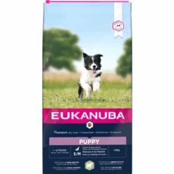 Eukanuba Puppy Small & Medium Breed Lam – Hondenvoer – 12 Kg