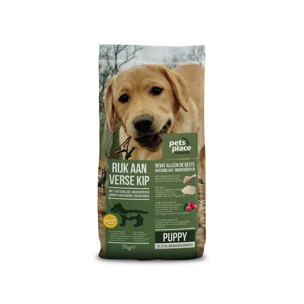 Pets Place Naturals Puppy Small Breed Kip – Hondenvoer – 7 Kg 3 Pets Place Naturals Puppy Small Breed Kip – Hondenvoer – 7 Kg