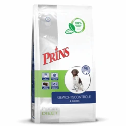 Prins Procare Dieet Gewichtscontrole&Diabetes – Hondenvoer – Gevogelte 15 Kg