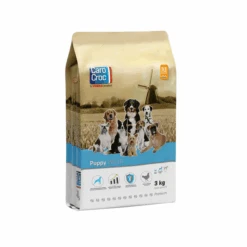 Carocroc Puppy Gevogelte&Rijst – Hondenvoer – 3 Kg