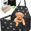 Luxe Autostoel Hond – Reisbench Opvouwbaar – Hondenmand Auto Achterbank – Waterdichte Hondenstoel – Zwart -Dieren Benodigdheden Winkel 896x1200